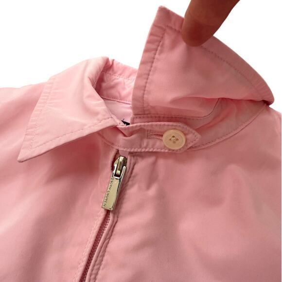 Ralph Lauren Golf Pink Full Zip Collar Cinched Waist Jacket w/ Pockets - Large - Picture 9 of 9